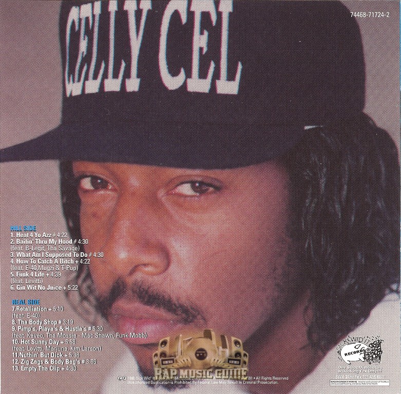 Celly Cel - Heat 4 Yo Azz: 1st Press. CD | Rap Music Guide